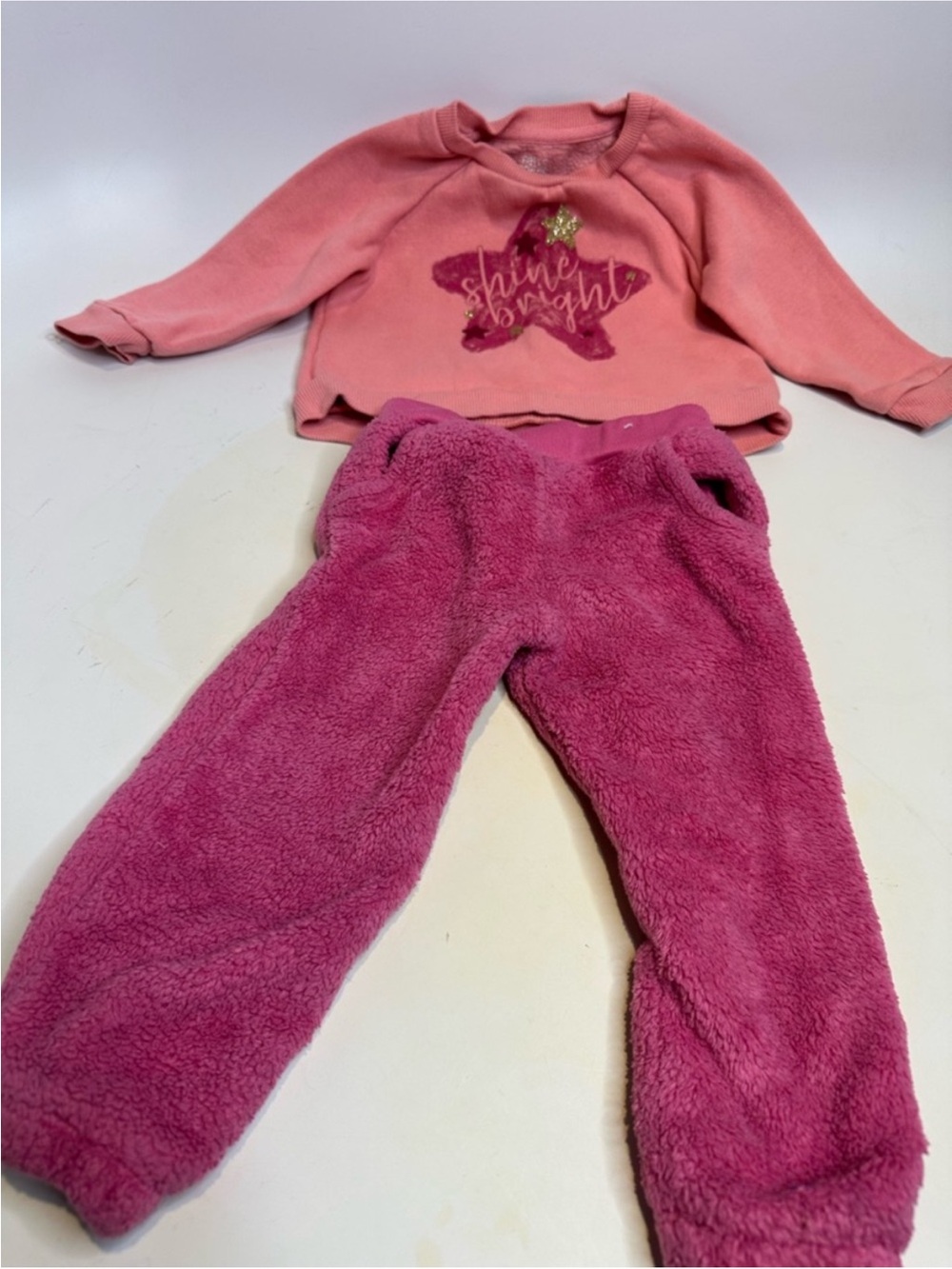 Garanimals Pink Plush Lined Top
